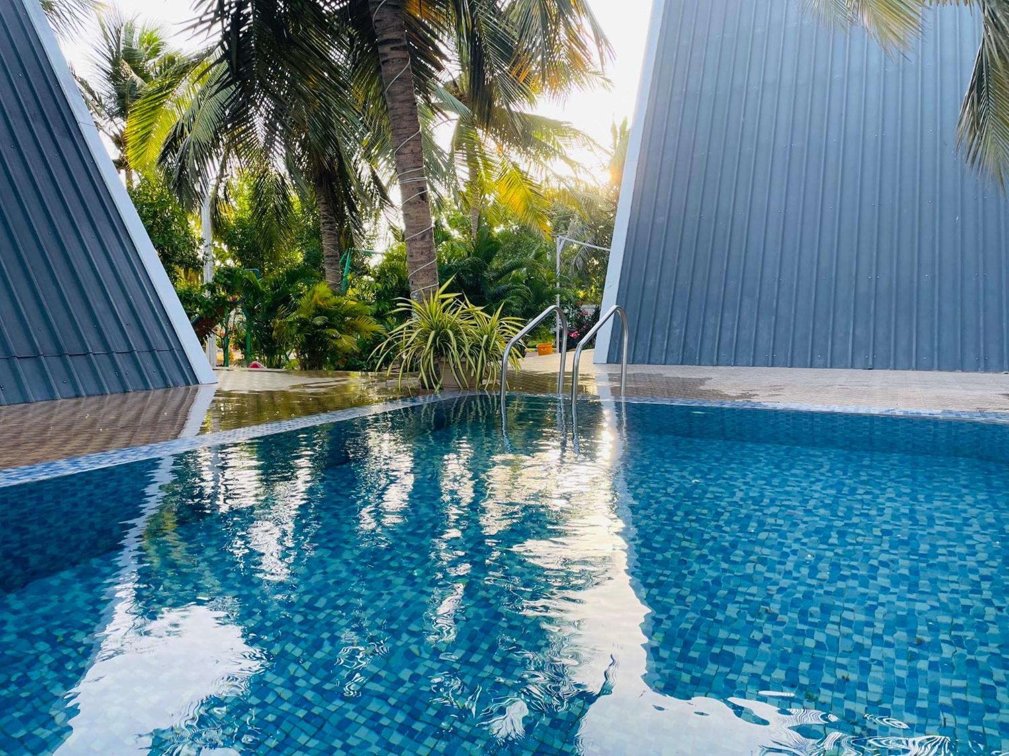 Greenleaf Resorts And Restaurant Rameswaram Bagian luar foto